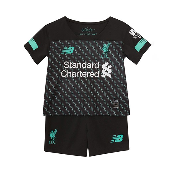 Camiseta Liverpool Tercera equipo Niño 2019-20 Negro